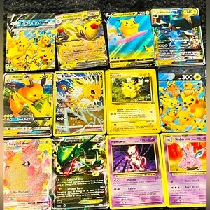 12 Pokémon cards